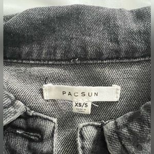 XS/S pacsun cropped denim jacket